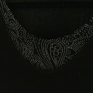 West End Dress Top in Black spandex material. Like new .